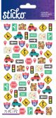 Sticko Stickers Mini Road Trip Travel Icons