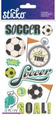 Sticko Stickers Soccer Words and Icons