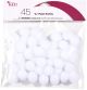 Pom Poms .75 Inch Inch 45 Per Pkg White