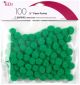 Pom Poms .5 inch 100 Per Pkg Kelly Green