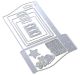 Elizabeth Craft Metal Die Planner Essentials 30 Wave Pocket