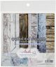 Asuka Studio Double Sided Paper Pack 6 inch X6 inch 12 Per Pkg Weathered Wood and Crystals