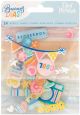 Obed Marshall Buenos Dias Acrylic Shapes 24 Per Pkg 