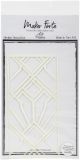 Maker Forte Stencils By Hedgehog Hollow 4 Inch X8 Inch Angled Art Deco Slimline