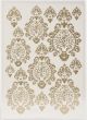 Dress My Craft Transfer Me Sheet A4 3D Gold Damask 2