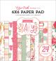 Echo Park Double Sided Paper Pad 6 Inch X6 Inch 24 Per Pkg Welc