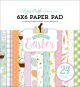 Echo Park Double Sided Paper Pad 6 Inch X6 Inch 24 Per Pkg Welcome Easter