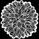 Crafter s Workshop Template 6 inch X6 inch Cactus Dahlia