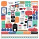 Laugh Or Cry Quarantine Life Outtakes Stickers 12 inch X12 inch Elements