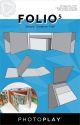 PhotoPlay Folio 5.5 inch X7 inch White