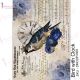Dress My Craft Transfer Me Sheet A4 Bird with Clock