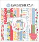 Carta Bella Double Sided Paper Pad 6Inch X6Inch 24 Per Pkg Summer