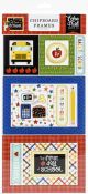 I Love School Chipboard 6 inch X13 inch Frames