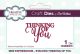 Creative Expressions Craft Dies By Sue Wilson Mini Expressions Thinking of You