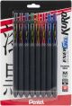 Pentel EnerGel Kuro Liquid Gel Pen .7mm 8 Per Pkg Assorted Colors