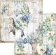 Stamperia Double Sided Paper Pad 12 inch X12 inch 10 Per Pkg Romantic Sea Dream 10 Designs 1 Each