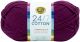Lion Brand 24 Per 7 Cotton Yarn Beets Pack of 1 Skein