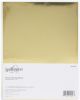 Spellbinders Color Essentials Cardstock 8.5inchesX11inches 10Per Pkg Mirror Gold