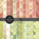 Memory Box Paper Pad 6 Inch X6 Inch 24 Per Pkg Madras Plaid Cor
