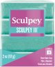 Sculpey III Polymer Clay 2oz Turquoise Glitter