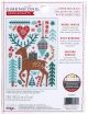 Dimensions Counted Cross Stitch Kit 5 Inch x7 Inch Nordic Winter 14 Count