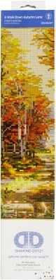 Diamond Dotz Diamond Embroidery Facet Art Kit 21.7 inch X30.7 inch Thomas Kinkade A Walk Down Autumn Lane
