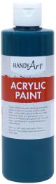 Handy Art Acrylic Paint 8oz Phthalo Green