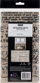 Prima Re Design Decoupage Decor Tissue Paper 19inchX30inch Floral Text