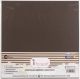 Dress My Craft Smooth Cardstock 250gsm 12 inch X12 inch 10 Per Pkg Chocolate Brown