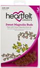 Heartfelt Creations Cling Rubber Stamp Set Sweet Magnolia Buds