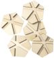 Mod Podge Hex River Pouring Coasters 5 Per Pkg 4 Inch X4 Inch X.0125 Inch