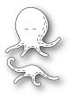 Poppystamps Metal Dies Whittle Happy Octopus