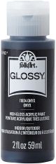 FolkArt Glossy Paint 2oz Onyx