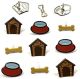 Eyelet Outlet Shape Brads 12 Per Pkg Kennel Mix
