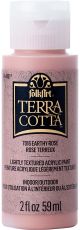 FolkArt Terra Cotta Paint 2oz Earthy Rose