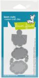 Lawn Cuts Custom Craft Die Reveal Wheel Thought Bubble Add On