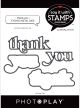 PhotoPlay Say It With Stamps Die Set Thank You