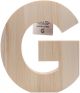 Hampton Art Chunky Wood Letter 8 inch G