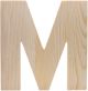 Hampton Art Chunky Wood Letter 8Inch M