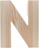 Hampton Art Chunky Wood Letter 8 inch N