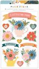 Paige Evans Bungalow Lane Dimensional Stickers 12 Per Pkg Banners