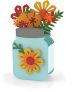 i crafter Dies By Lori Whitlock Mason Jar Box Card