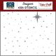 Echo Park Stencil 6 inch X6 inch Holy Night