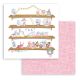 Stamperia Double Sided Paper Pad 8 Inch X8 Inch 10 Per Pkg Christmas Rose 10 Designs Per 1 Each