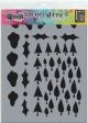 Dyan Reaveleys Dylusions Stencils 9 Inch X12 Inch Tree Border