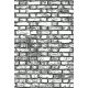 Sizzix 3D Texture Fades Embossing Folder By Tim Ho Mini Brickwork 1 pack of 1 piece