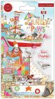 Craft Consortium A5 Clear Stamps Bon Voyage Sandy Paws