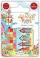 Craft Consortium Washi Tape 2 Per Pkg Sandy Paws