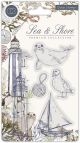 Craft Consortium A5 Clear Stamps Shore Sea And Shor