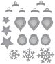 Spellbinders Etched Dies Holiday Decorations